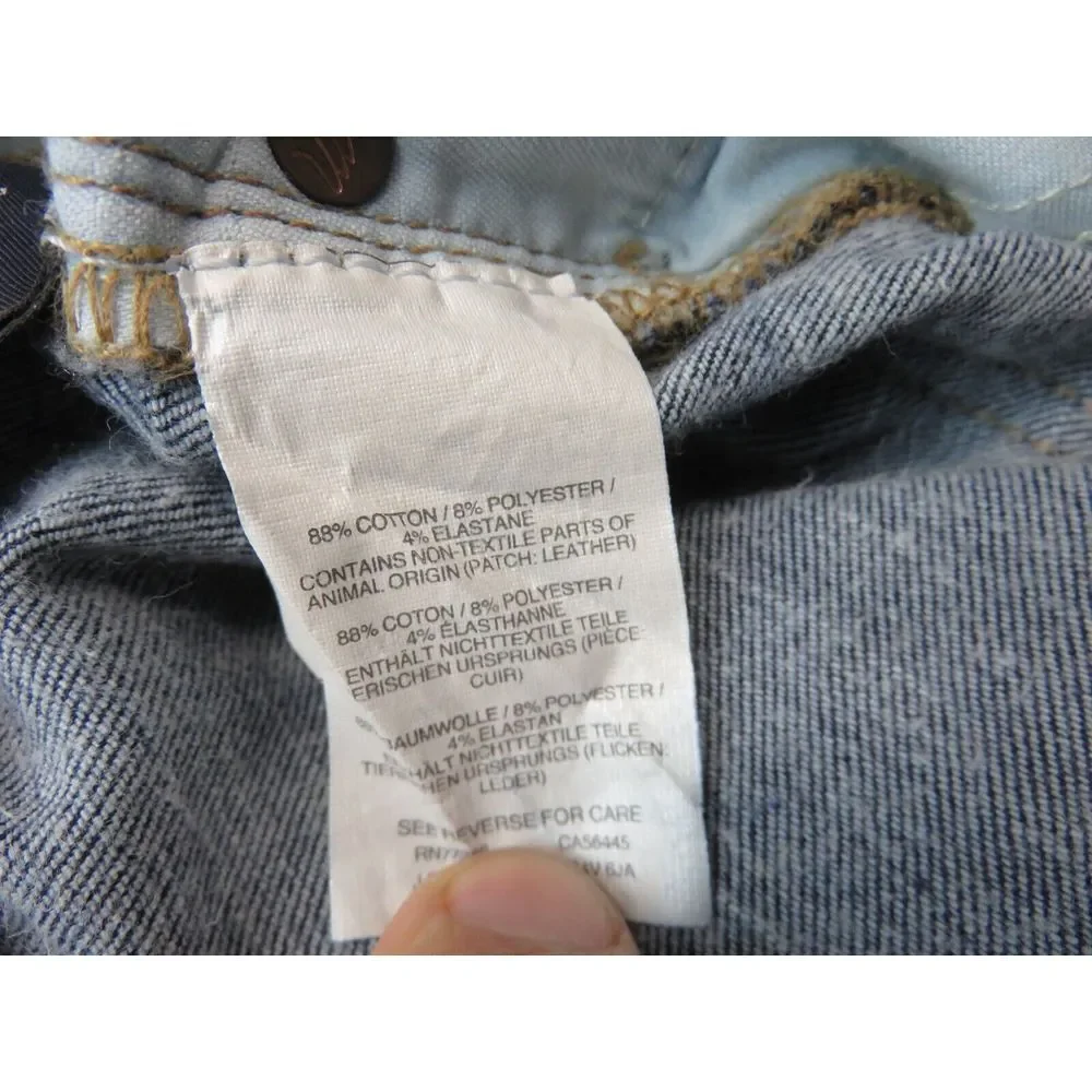 Womens Madewell Curvy High Rise Skinny Jeans Size 24 Dark Wash Blue Denim Pants‎
